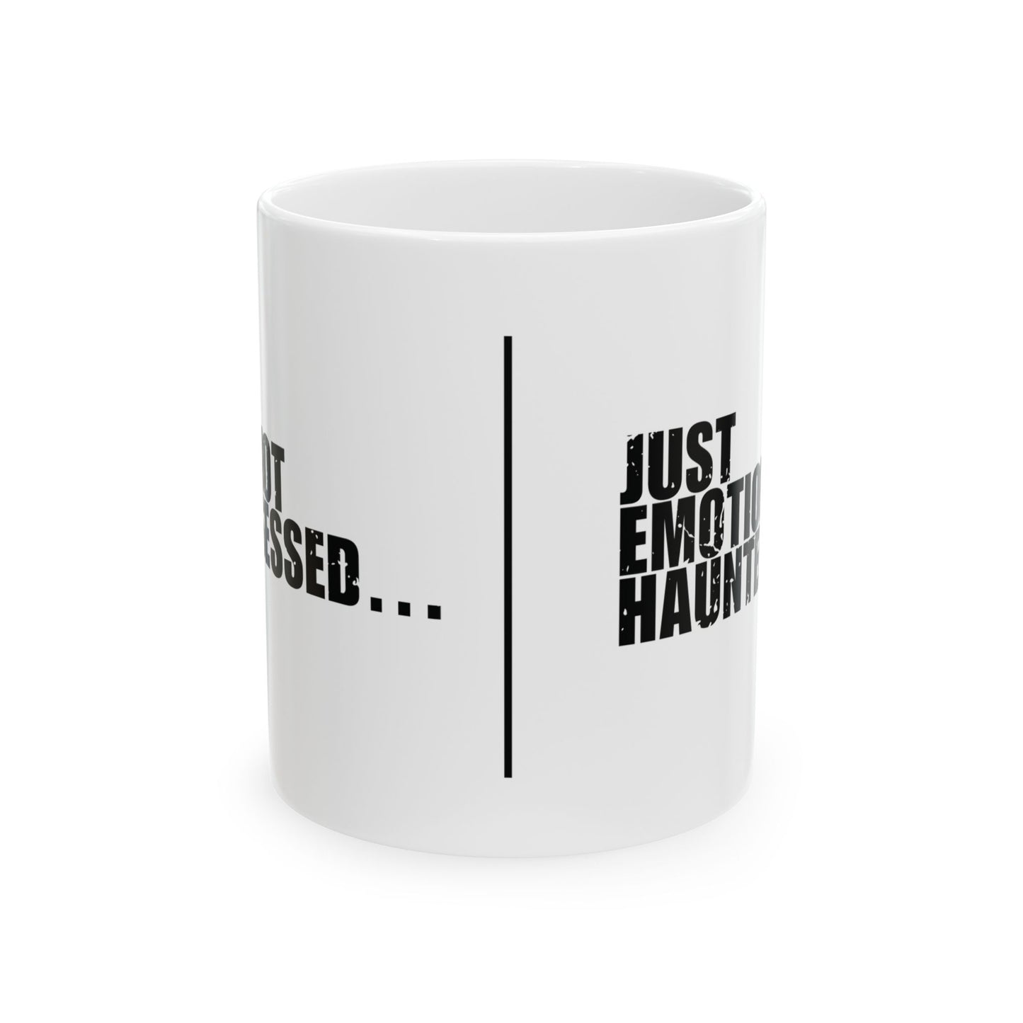 'I’m not possessed… just emotionally haunted' Mug - (11oz, 15oz) - White