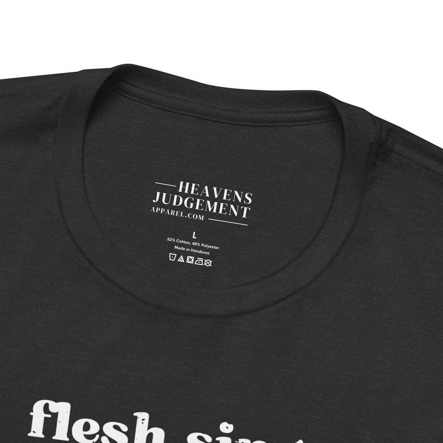 'flesh sings loud but the spirit whispers'  T-Shirt - Unisex