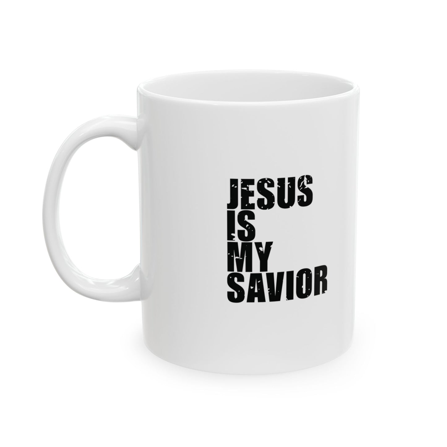 'Jesus is my Savior, But I Still Need a Therapist' Mug - (11oz, 15oz) - White