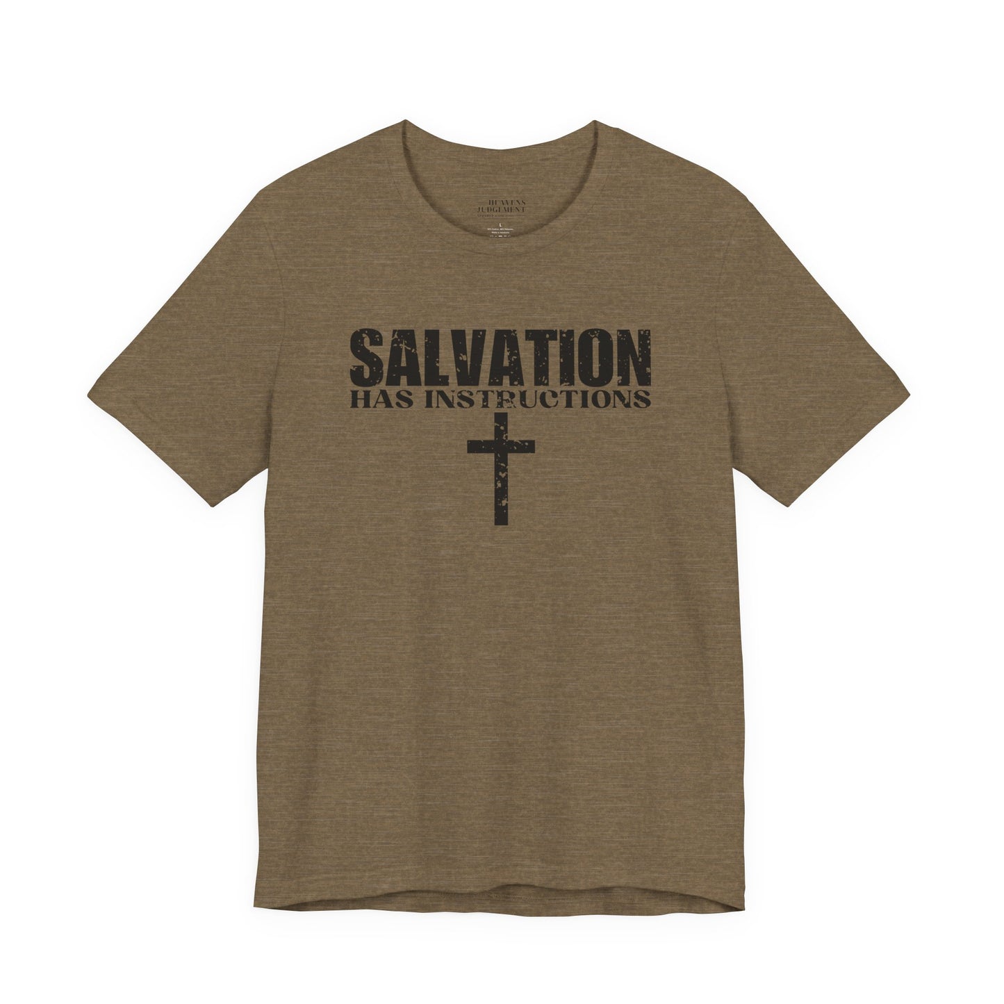 'Salvation has instructions'  T-Shirt - Unisex