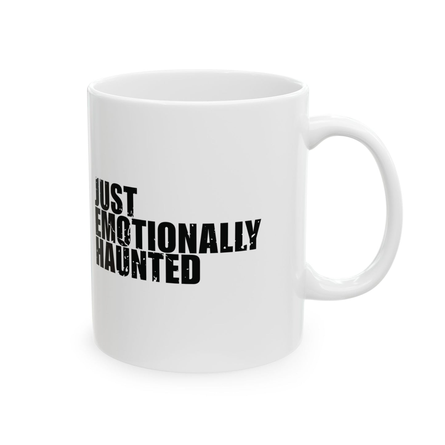 'I’m not possessed… just emotionally haunted' Mug - (11oz, 15oz) - White