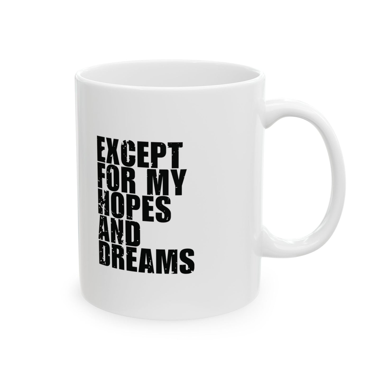 'Thou Shalt Not Kill... Except...' Mug - (11oz, 15oz) - White