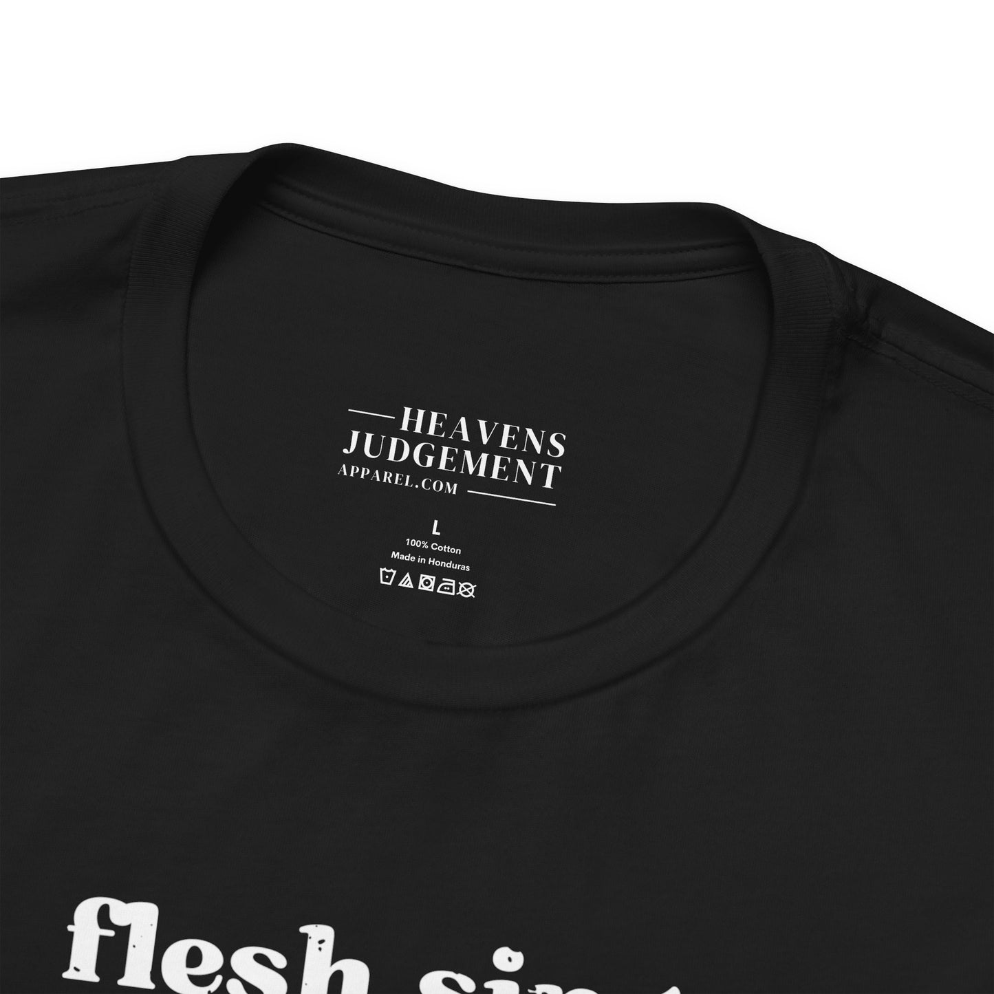 'flesh sings loud but the spirit whispers'  T-Shirt - Unisex